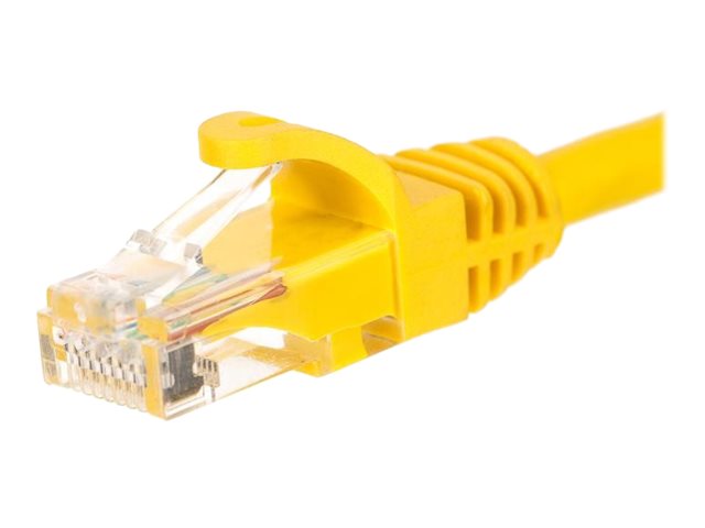 Netrack - Patchkabel - Rj-45 (Stecker) Auf Rj-45 (Stecker) - 3 M - Utp - Cat 5E - Geformt, Knotenlos - Gelb