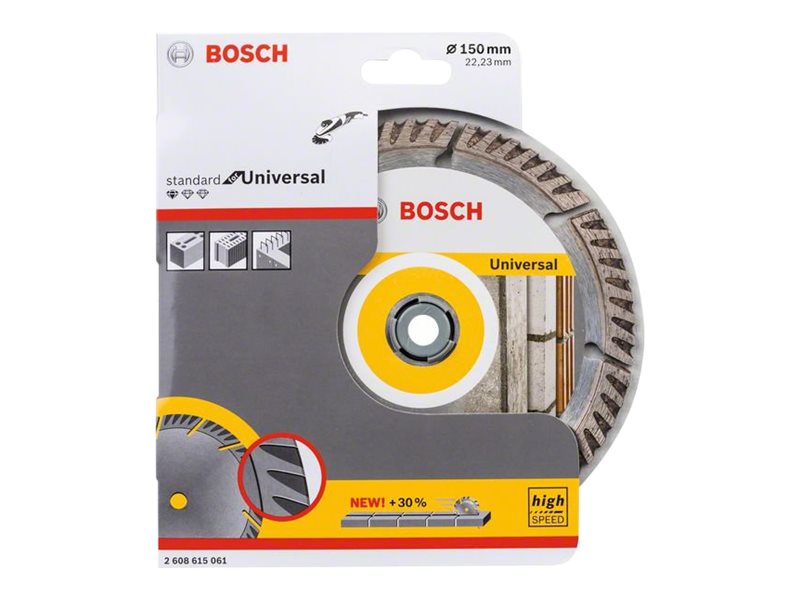 Bosch DIAMANTSKIVE STD UNIVERSAL 150X22,23MM