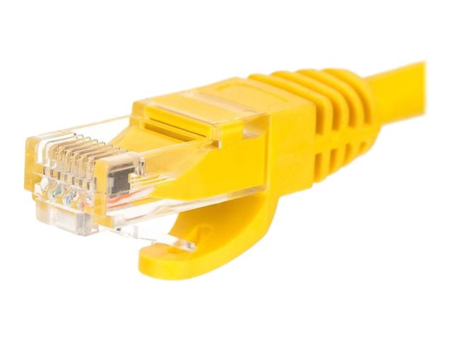 Netrack - Patchkabel - Rj-45 (Stecker) Auf Rj-45 (Stecker) - 3 M - Utp - Cat 5E - Geformt, Knotenlos - Gelb