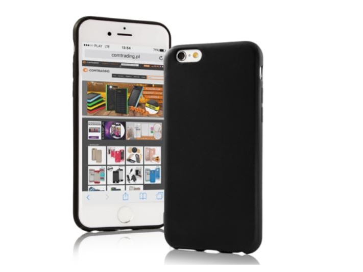 iPhone 13 Mini bagcover TPU - Sort