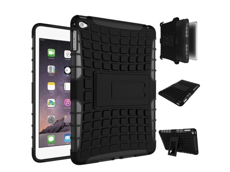 Rough backcover til iPad Mini 4 / 2019 - Sort