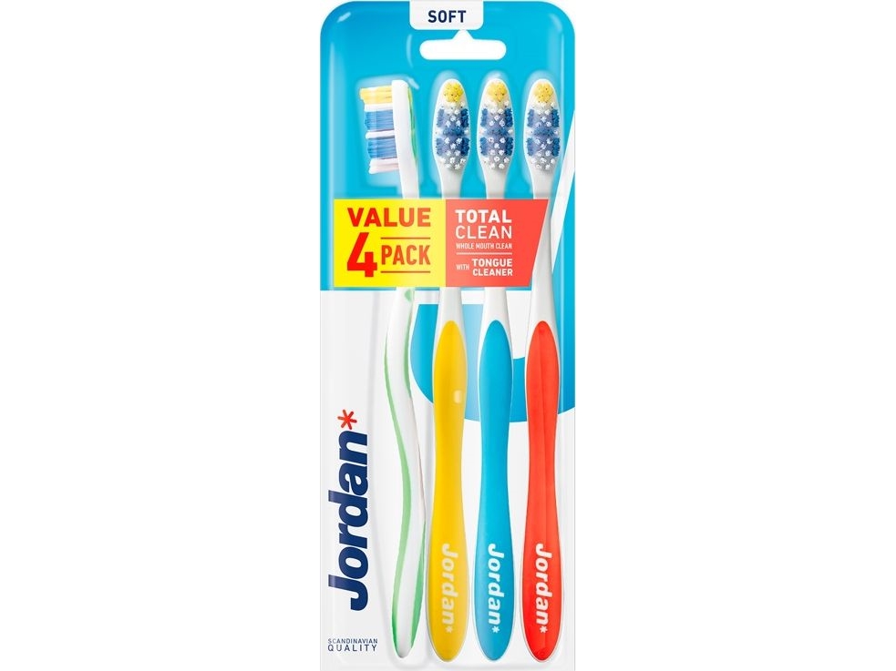 Jordan Szcz.TOTAL CLEAN mjuk, 4-pack | N - A | GameStuff