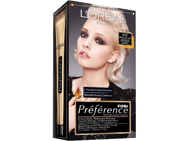 L'oreal Paris Feria Preference Very Light Blondes Very Light Pearl Blonde 102