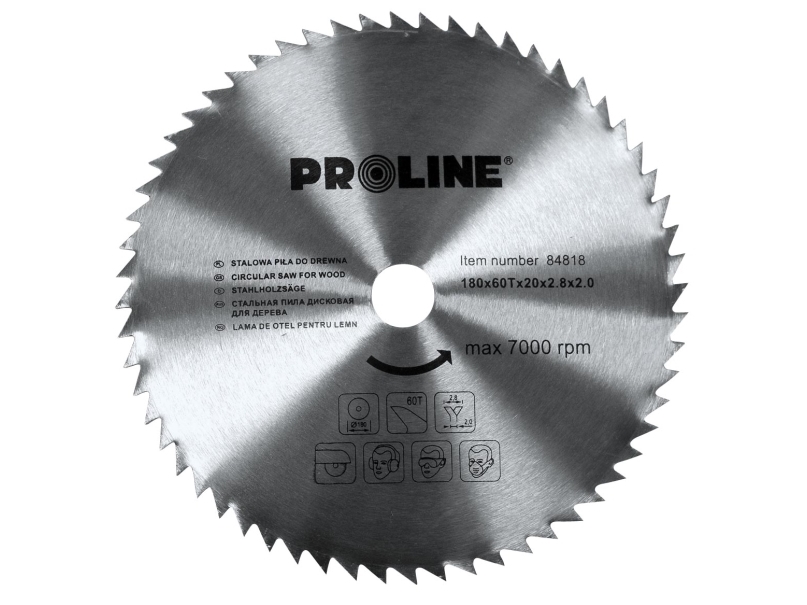 Pro-Line Rundsav Til Træ 200X30mm 60Z - 84820