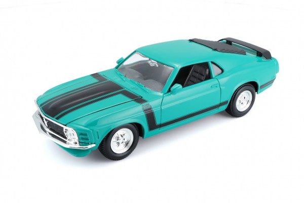 Maisto Ford Mustang Boss 302 1970 green 1/24 | Hobby - Samlar- och monteringsmodeller - Fordon | GameStuff