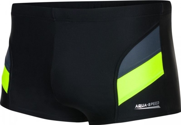 Aqua-Speed Svømmeshorts Aron Sort-Grøn M-5Xl Aqua Speed Størrelse 5Xl