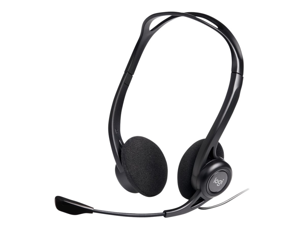 Logitech Pc Headset 960 Usb - Headset - På Øret - Kablet