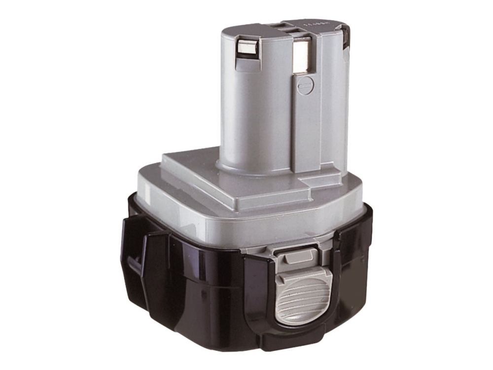 Makita Ni-MH 1235 12V, Battery, Nickel-Metal Hydride (NiMH), 2.8Ah, 12 V, Black, Silver, 1 pc(s) | Elverktyg - Batteri & Laddare - Batteri till Prof | GameStuff