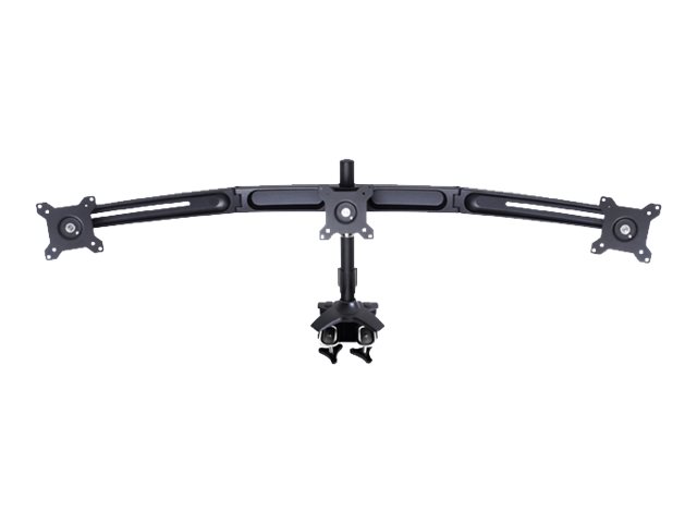 Multibrackets M Vesa Desktopmount Triple Arm Expansion Kit - Komponenter Til Montering (Arm Til Montering Af Tre Skærme) - For 3 Lcd Skærme - Sort -