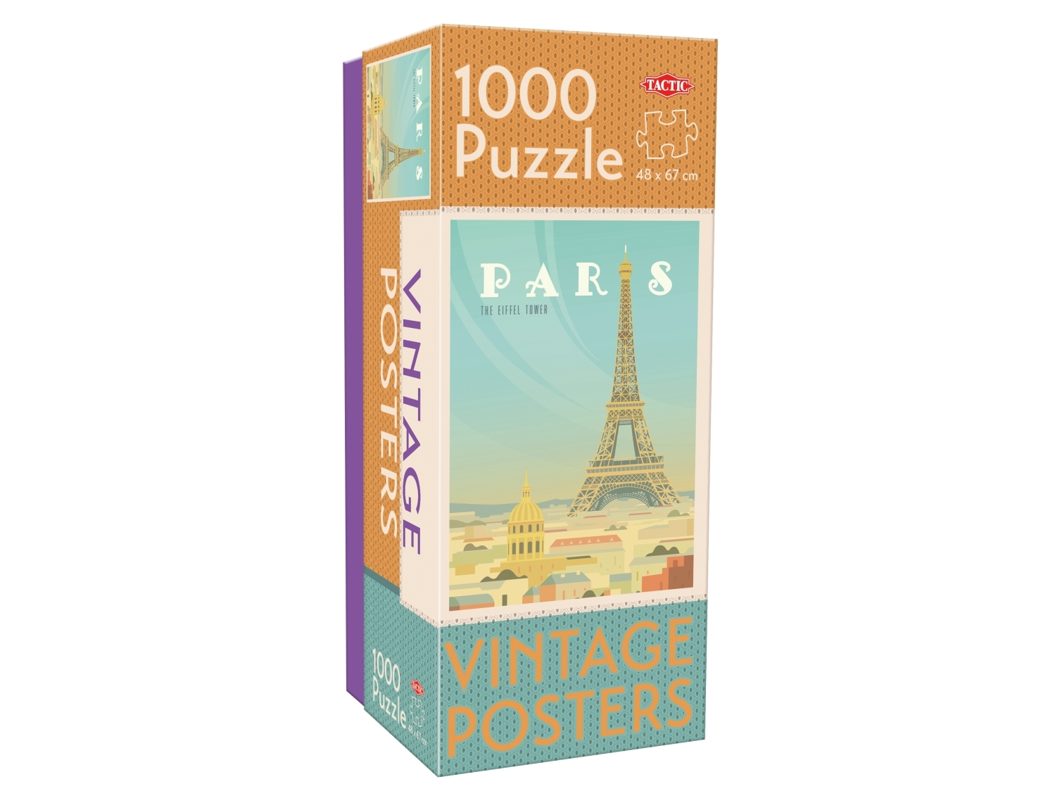 Tactic Puzzle Lovers Vintage Posters Paris 1000 Pcs Puzzle