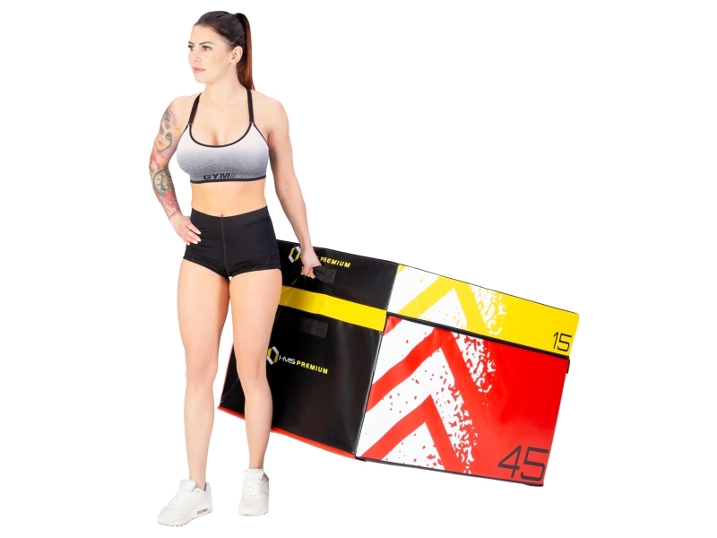 HMS PYBS01 (4 DELE) BLØDE HMS PREMIUM PLYOMETRISKE KASSER