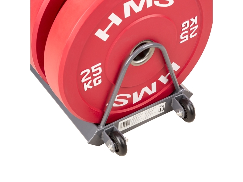 HMS Premium WPT01 vægtskivevogn - load cart til opbevaring og transport