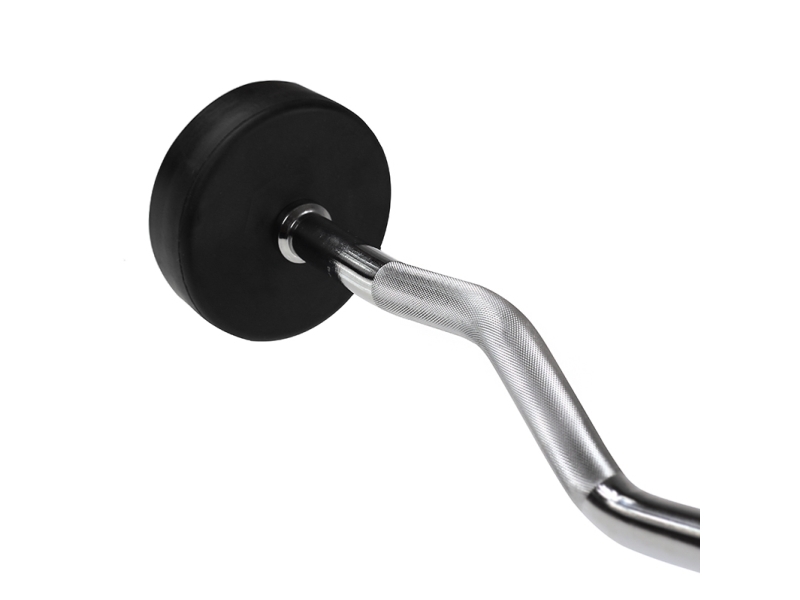 HMS GSL-25 stang/greb i stål med gummi 25 kg HMS