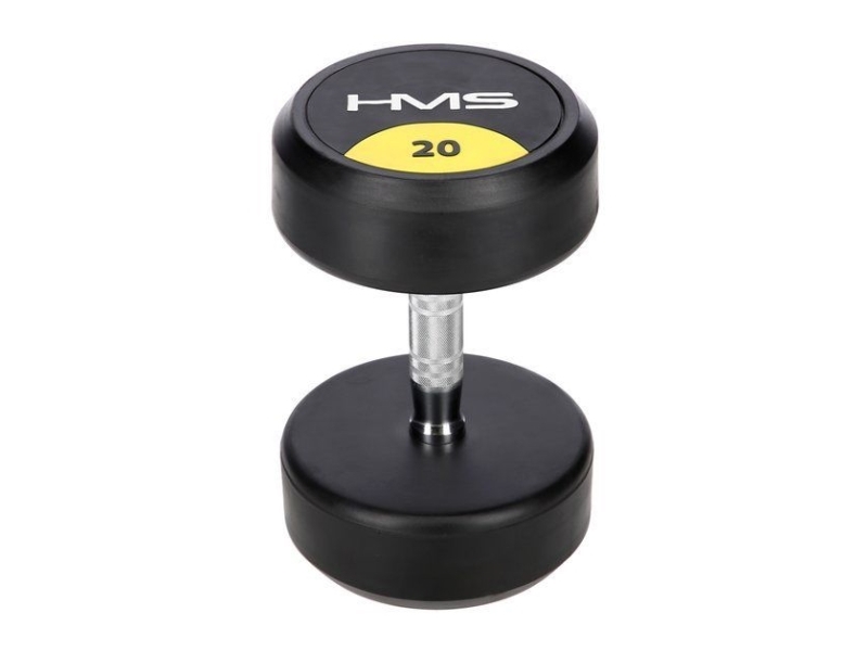 Hms Rubberized Dumbbell Hg Pro 20Kg (17-66-159)