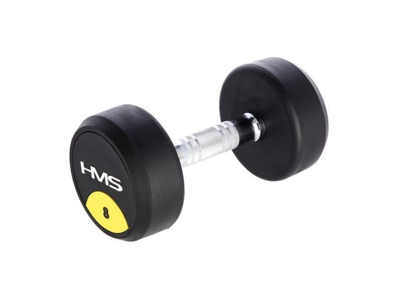 Gummihantel 8kg HMS HG PRO 8 | Sport & Träning - Träningsutrustning - Hantlar | GameStuff