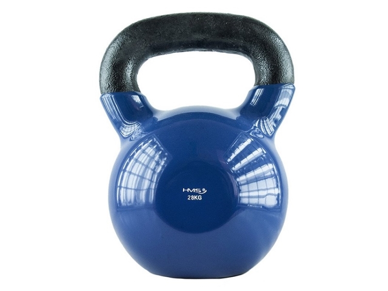 Hms Hms Kettlebell Covered With Vinyl Kn28 Blue 28Kg (17031)