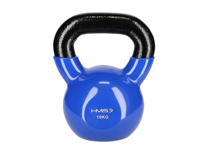Kettlebell HMS KNV10 gummibelagt 10 kg