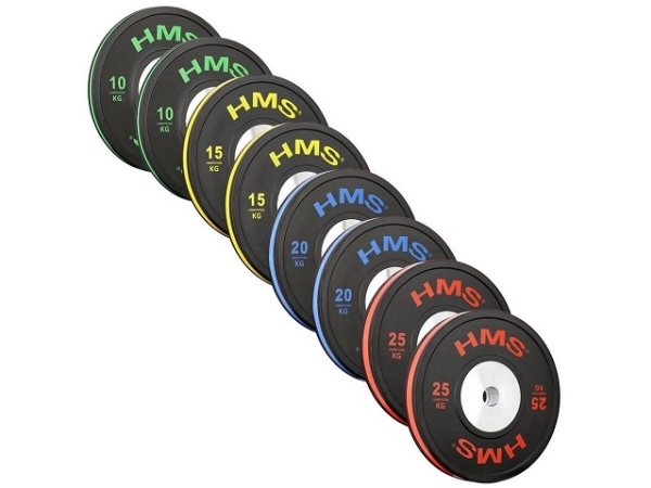 Btbr Sæt Sæt Olympisk Kofanger- 2X (10Kg,15Kg,20Kg,25Kg) Hms Btbr Set