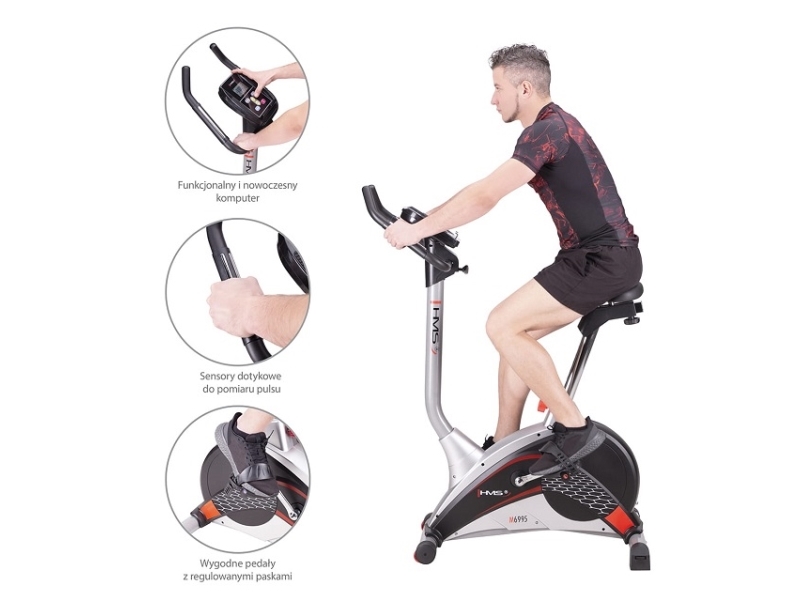 HMS magnetcykel M6995 (17-01-041) | Sport & Träning - Träningsmaskiner - Motionscyklar | GameStuff