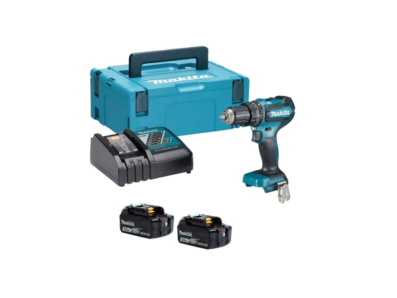 Makita Dhp485rfj, Handbohrmaschine, Ohne Schlüssel, 1,3 Cm, 1900 Rpm, 3,8 Cm, 1,3 Cm