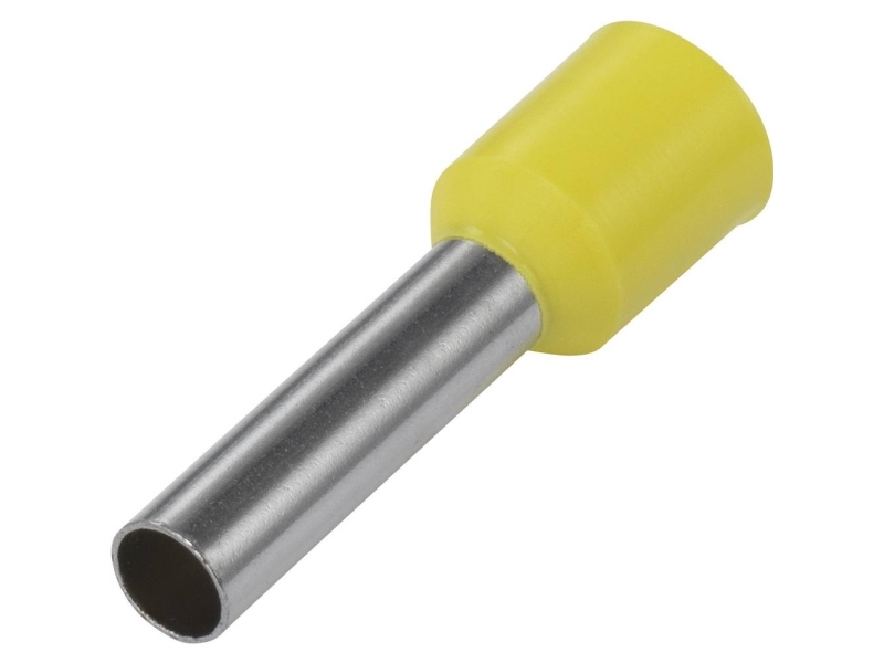 Vogt Verbindungstechnik 460308 Kabelschuh 1 Mm² Teilisoliert Gelb (100 Stk.)