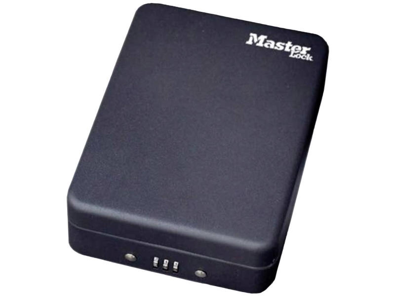 MASTER LOCK P005CEURBLKHRO, Svart, Stål, 1 styck, 1 styck, 203 mm, 150 mm | Huset - Säkerhet & Larm - Kassaskåp | GameStuff