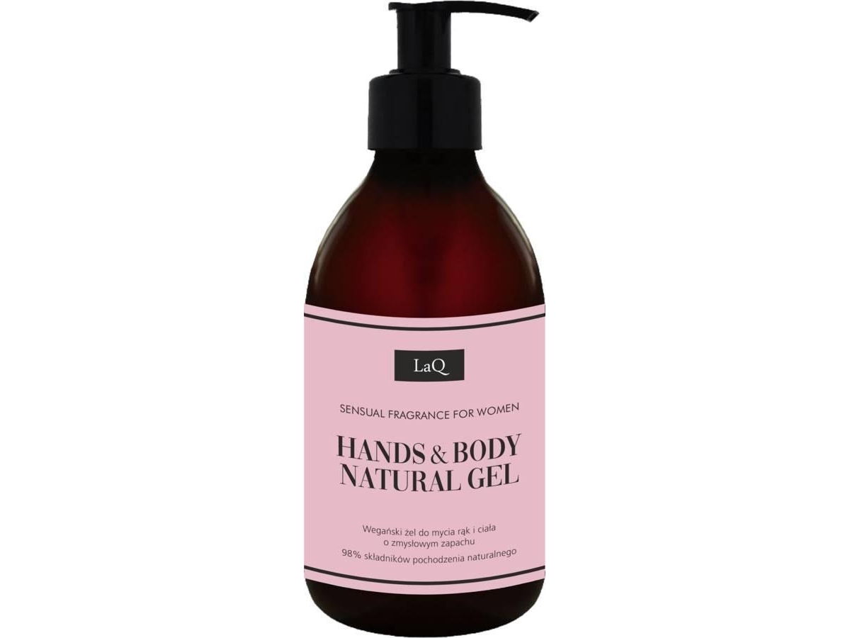 Laq Sensual Fragrance Vegan Hand And Body Wash Gel 500Ml