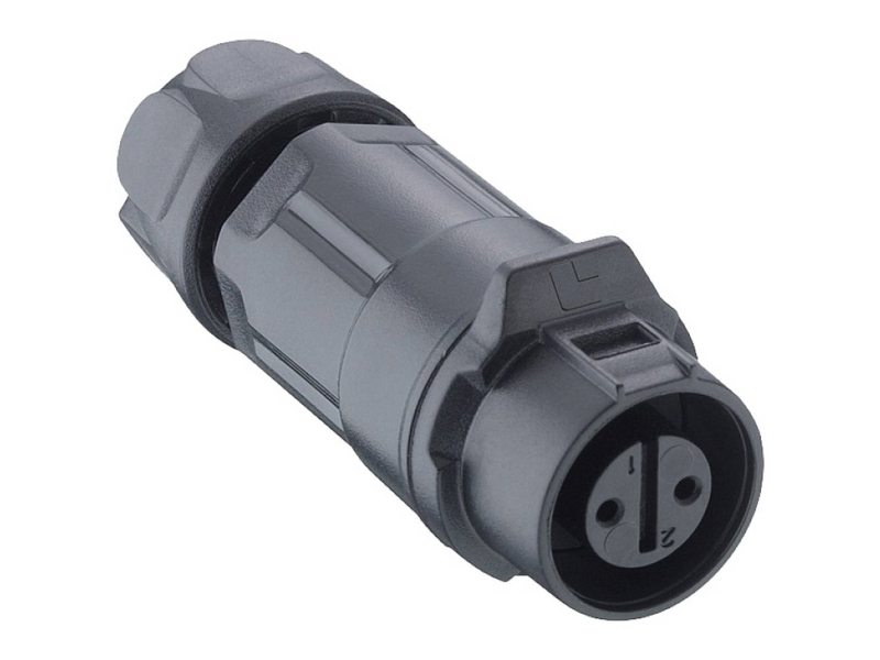 Lutronic 2340 08 T06CB A Rundstikforbinder Tilslutning, lige 1 stk
