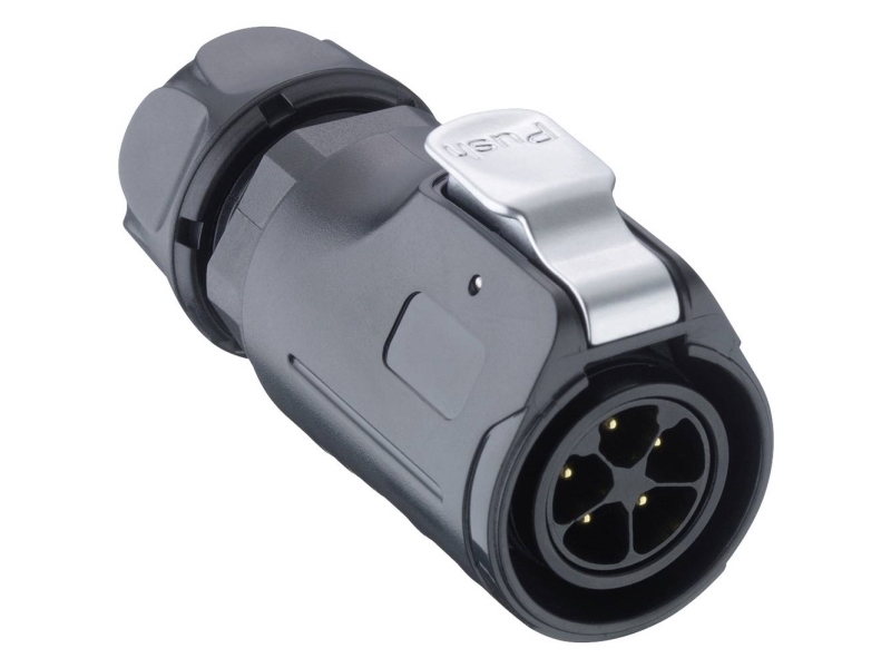 Lutronic 2650 07 T12CB T Rundstikforbinder Stik, lige 1 stk