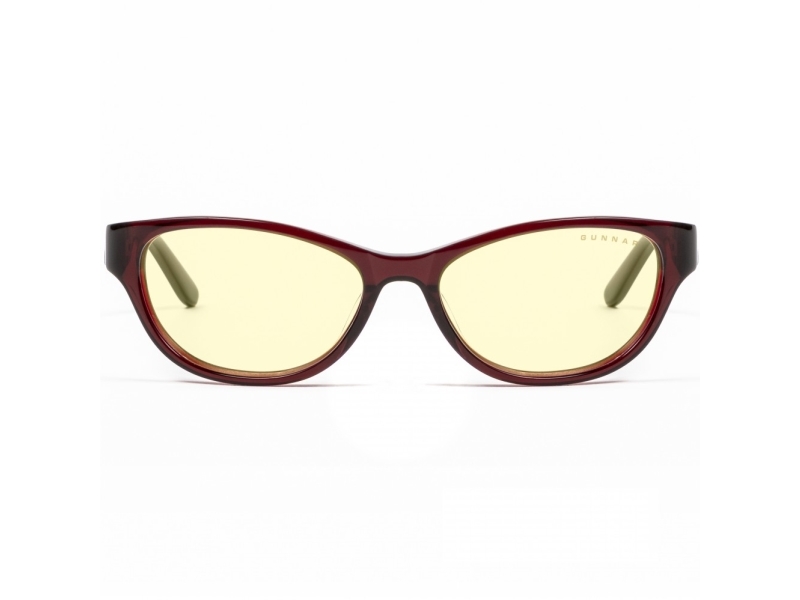 Gunnar Optiks Jewel, Unisex, Rektangel, Brun, Acetat, Bärnsten, 5,4 cm | Spel - Gaming kläder - Gaming glasögon | GameStuff