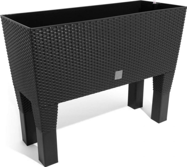 Prosperplast blomkruka med insats Rato Case High DRTC800H antracit | Baby & barn - Dekoration - Burkar och krukor | GameStuff