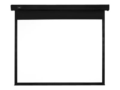 Multibrackets M Motorized Projection Screen Black Edition - Projektionsskærm - Motoriseret - 135" (343 Cm) - 16:10 - Matte White - Sort