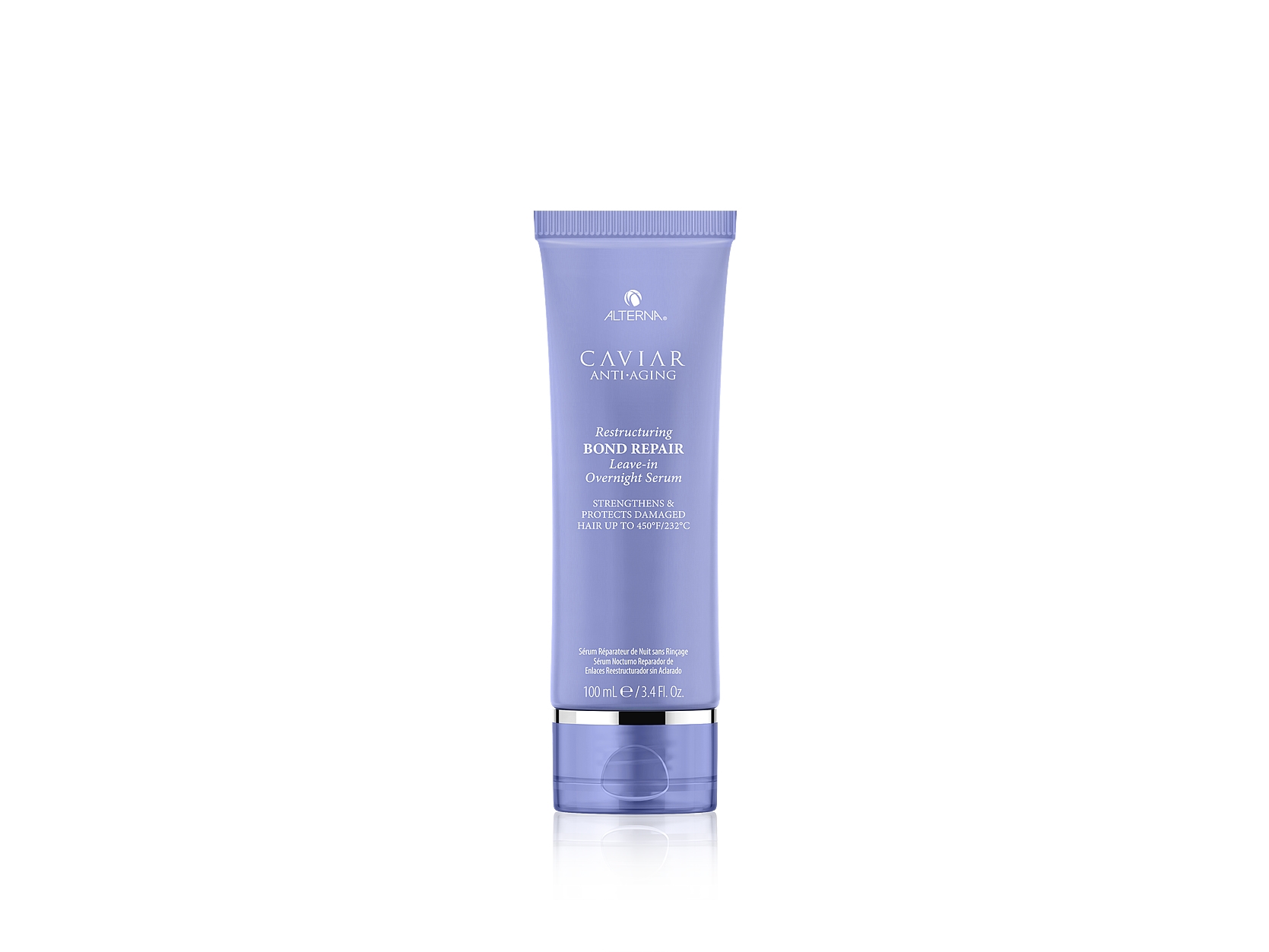 Alternativ bild 0 för Alterna Haircare Caviar Anti-Aging Restructuring Bond Repair Leave-In Overnight Serum, Kvinna, Färgat hår, Lockigt hår, Skadat hår, Rakt hår, 100 ml, Skyddande, Reparation, Stärkande, Water/Aqua/Eau, Cyclopentasiloxane, Glycerin, Dimethicone, Fragrance (Parfum), Hydrogenated Castor..., Amyl cinnamal, Bensylalkohol, Benzyl benzoate, Citral, Citronellol, Kumarin, d-limonen, Geraniol,...