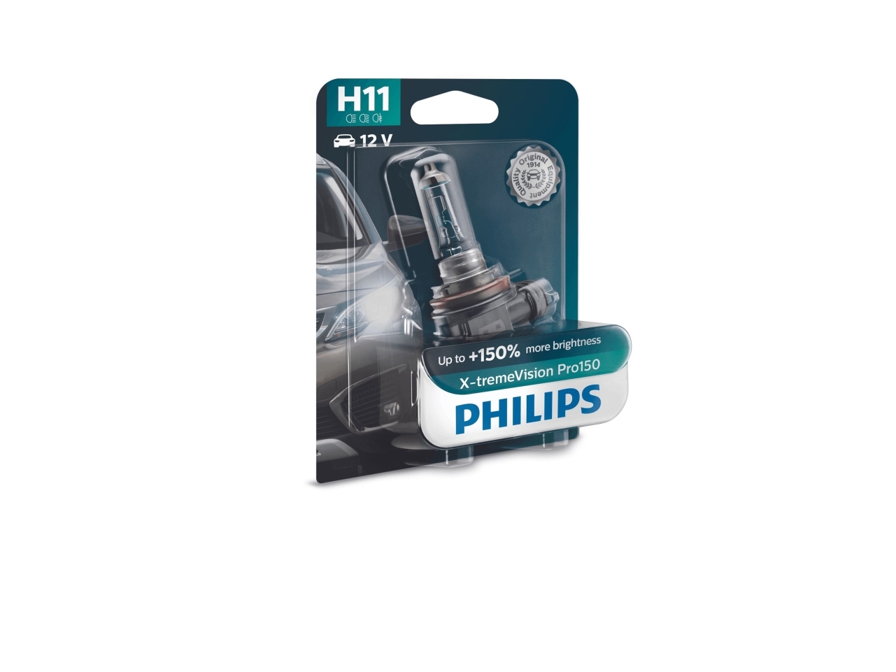 Philips 12362xvpb1 55 W 12 V H11 Halogen 3450 K 1 Stk