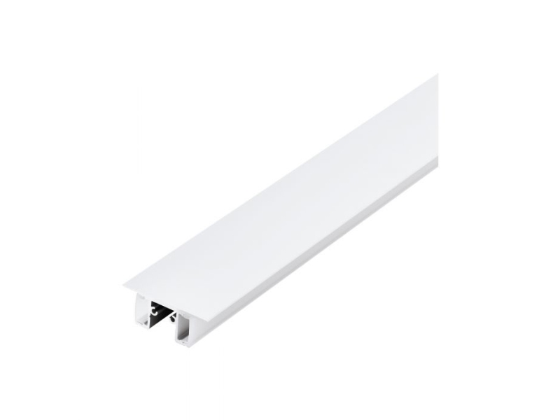 Eglo Surface Profile, Profil, Decke/Wand, Aluminium, Weiß, Aluminium, Kunststoff, 1000 Mm, 18 Mm