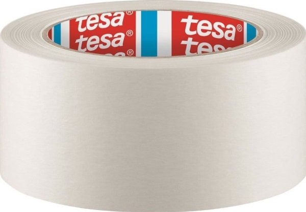 Tesapack Verpackungsklebeband 4313, Aus Papier, 50 Mm X 50 M Hohe Anfangsklebkraft Für Einen Sofortigen Verschluss, - 1 Stück (04313-00004-00)
