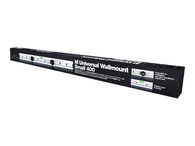 Multibrackets M Universal Wallmount Medium - Montagesatz (Wandhalterung) - Für Flachbildschirm - Schwarz - Bildschirmgröße: 32"-46" - Wandmontierbar