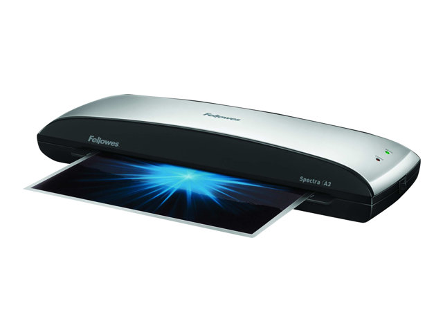 Fellowes Spectra A3, 32 Cm, Kalt-/Warmlaminator, 4 Min, 0,125 Mm, A4, Schwarz, Grau