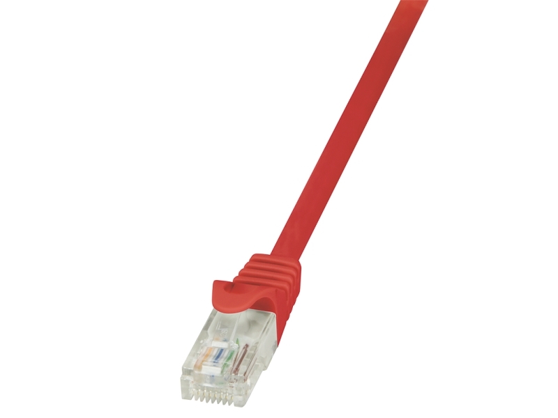 Logilink 0.25M Cat.5E U/Utp, 0.25 M, Cat5e, U/Utp (Utp), Rj-45, Rj-45, Rot