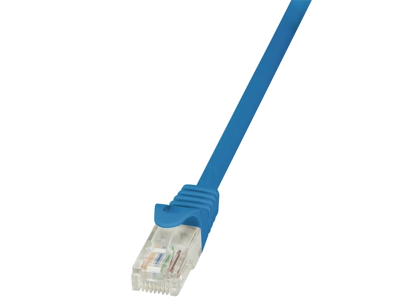 Logilink 0.25M Cat.5E U/Utp, 0.25 M, Cat5e, U/Utp (Utp), Rj-45, Rj-45, Blau