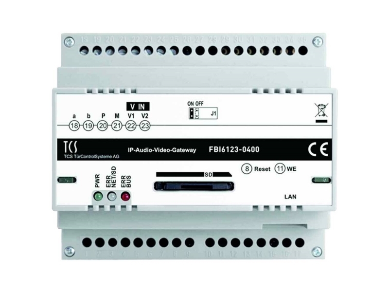 Tcs Fbi6123-0400 Ip-Gateway Basic 2.0 F. Op Til 5 Opkaldsdestinationer I Ip-Netværk (Fbi6123-0400)