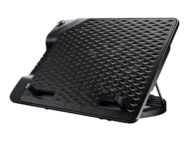 Cooler Master Notepal Ergostand Iii - Stander Til Notebook - Med 4-Port Usb-Hub, Køleblæser - 230 Mm - Sort