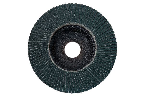 Metabo 624258000, Flap Disc, Flatt Senter, Metall, Rustfritt Stål, Stål, Alle Merker, 17,8 Cm, Sort