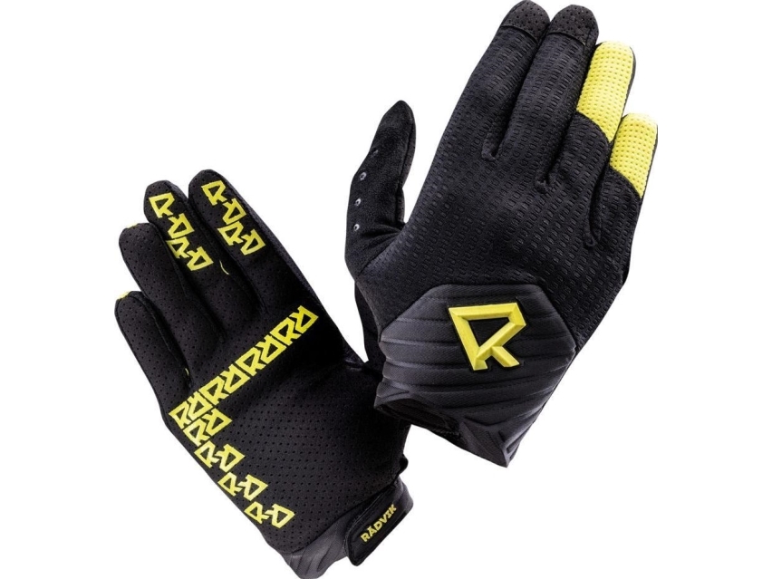 Radvik sykkelhansker Cutfull Gts svart-lime str. XL