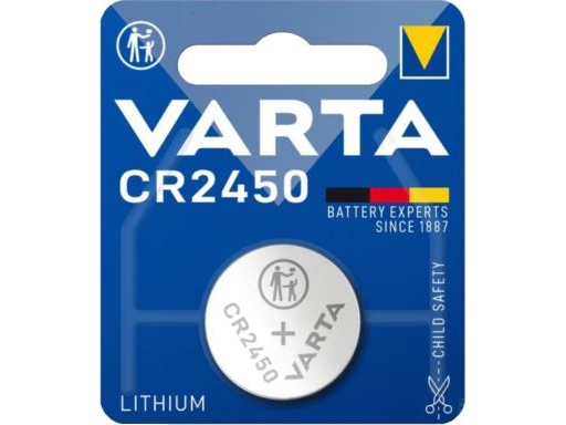 Varta 2X Cr2450, Einwegbatterie, Cr2450, Lithium, 3 V, 2 Stück(E), 560 Mah