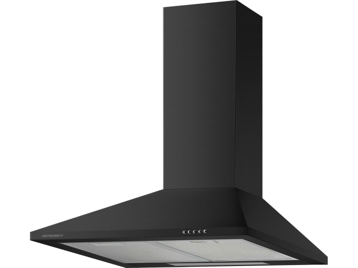 Berdsen Bt-214 60 Cm Kamin-Dunstabzugshaube, Schwarz
