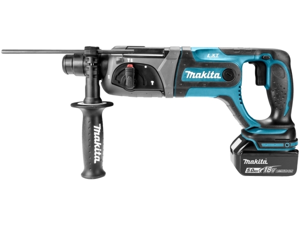 Makita DHR241RTJ, SDS-plus, Sort, Blå, Grå, 2 cm, 1100 rpm, 2 J, 4000 IPM