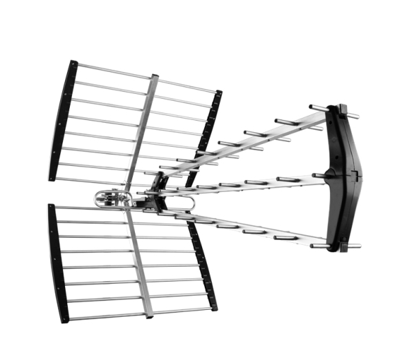 Estar T-1115 Uhf, Outdoor, Aluminium, Schwarz, 470 - 790 Mhz, 15 Db, 75 Ohm, 795 Mm