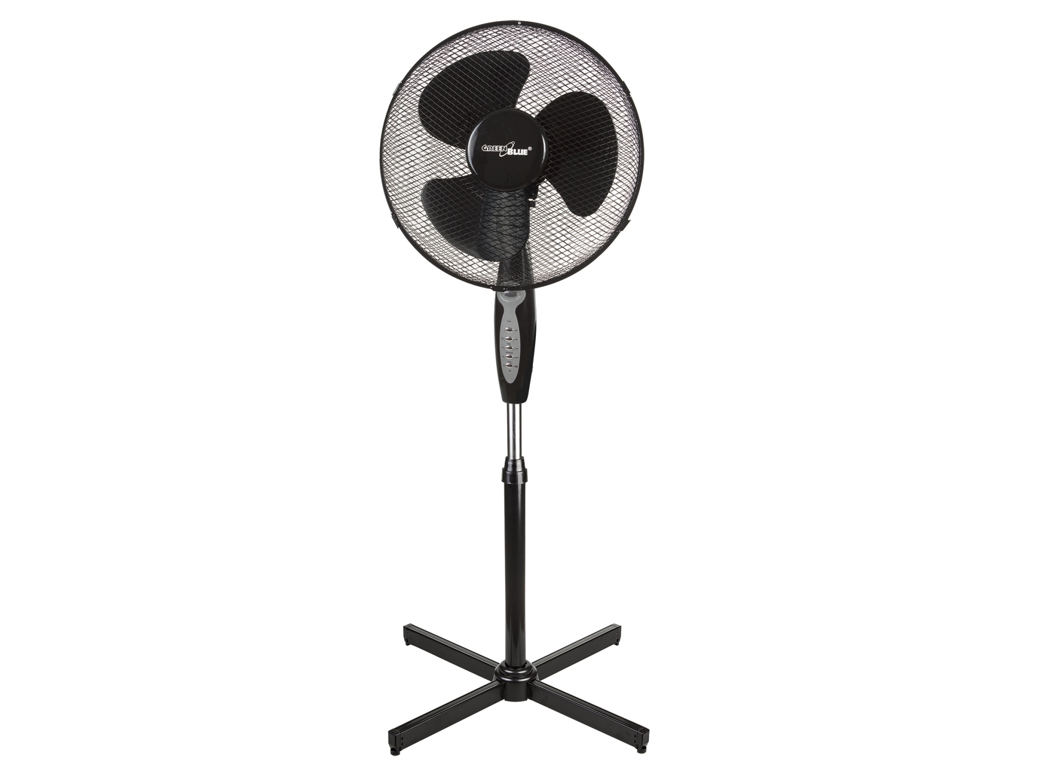Greenblue GB580, Husholdning ventilator, Sort, Gulv, 53 dB, 40 cm, 100°