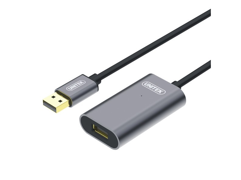 Unitek Y-3004, 5 M, Usb A, Usb A, Usb 3.2 Gen 1 (3.1 Gen 1), 5000 Mbit/S, Grau